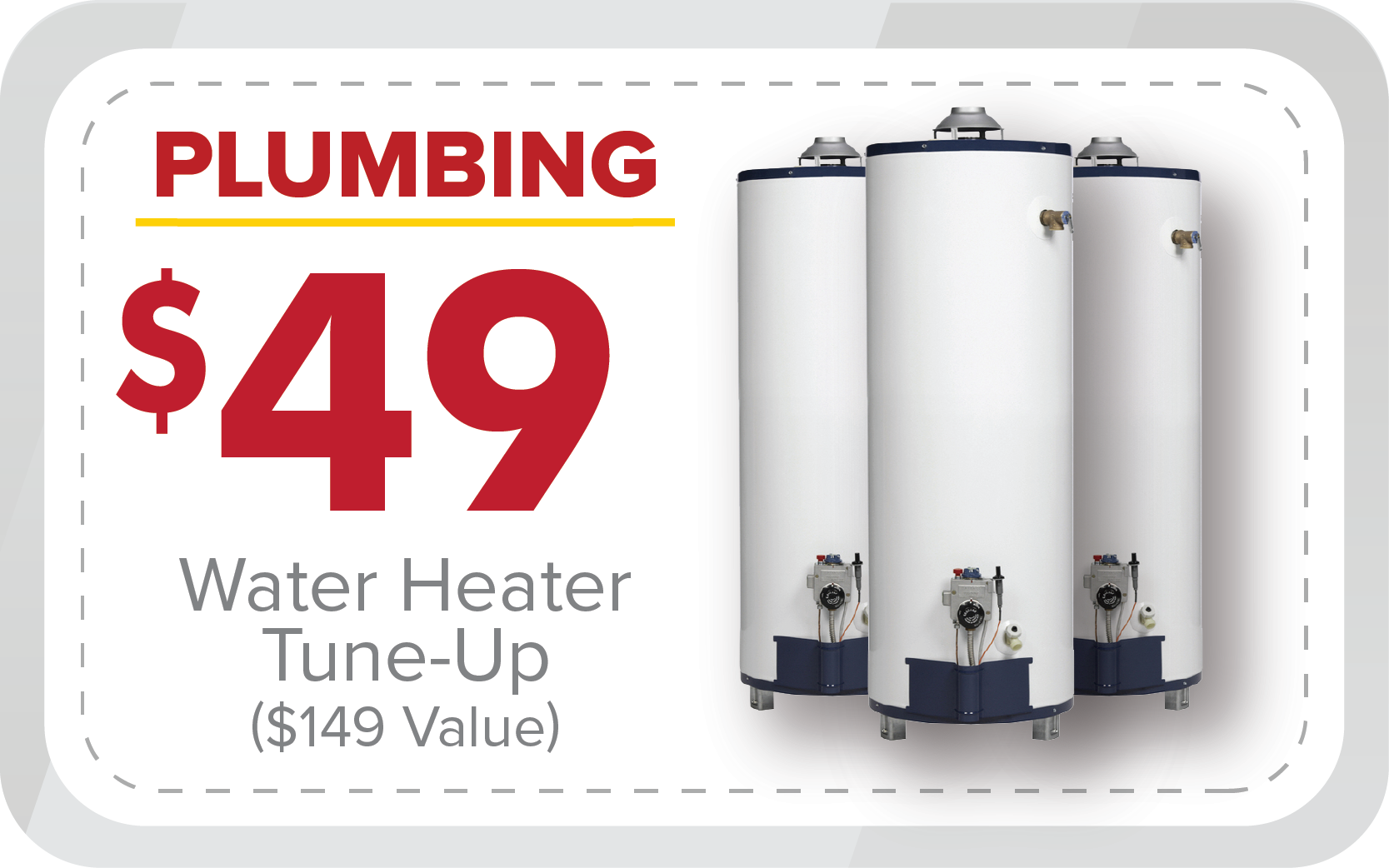 $49 Water Heater Tune-up